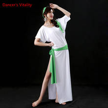 New Belly Dance Folk Robe Shaabi Baladi Dress Women Belly Dance Customes Headdress Blet Robe Lady Oriental Dance Clothing  Dress 2024 - buy cheap
