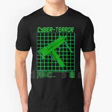 Cyber-Terr0R T Shirt Cotton Men Diy Print Cool Tee Mde Shooter Video Games Retro Gaming Pol 4Chan Maga 8Chan Kek Trump World 2024 - buy cheap