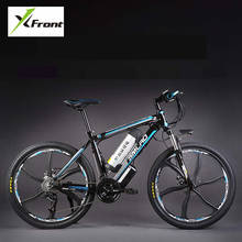 Оригинальный X-Front бренд 48 В 350 Вт 12А литиевая батарея горный электрический велосипед 27 скоростей Электрический велосипед Горные велосипеды ebike 2024 - купить недорого