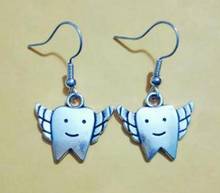 1 Pair Mouth / tooth fairy / tooth Dangly Earring Charm Pendants Drape Earring DIY Fashion Women Jewelry Gifts 2024 - buy cheap