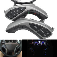 Botão do volante do carro, interruptor de controle de telefone para o volante de elantra entre 2012-2015 às 2012-2014 i30 mt 2024 - compre barato