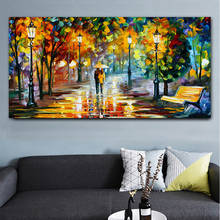 Oil Painting On Canvas Handmade Landscape Thinck Knife Painting Abstract Wall Art Picture For  Living Room Home Decor Hot Sale 2024 - buy cheap