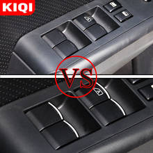 KIQI ABS Chrome for Nissan X-trail Qashqai Teana Sylphy Tidda March Sunny Note Altima Car Windows Lifter Button Trim Sticker 2024 - buy cheap