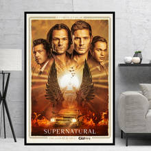 NT-008 Hot Supernatural Season 15 TV Series Show 2019 Movie Poster Wall Art Picture Prints Canvas Painting For Home Room Decor 2024 - buy cheap