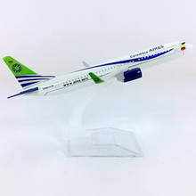 16CM Static Aircraft 1/400 Boeing B737-800 AVIANCA aires airlines  airplane model toys alloy Diecast plastic plane gifts for kid 2024 - buy cheap