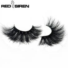 RED SIREN 25mm Lashes Maquiagem Mink Eyelashes 29 Styles Handmade 100% Mink Hair Long Fluffy False Eyelashes / 3D Mink Lashes 2024 - buy cheap