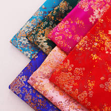 Tecidos de cetim estilo chinês para costura, jacquard, brocado, designer, faça você mesmo, material cheongsam e quimono 2024 - compre barato