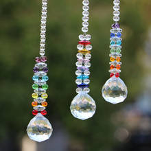 1PCS 30mm 40mm DIY Crystal Ball Suncatcher Rainbow Maker Hanging Pendant for Home Wedding Decoration Window Ornament 2024 - buy cheap