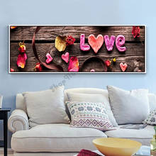 Diy Diamond Painting Written On The Wall ‘LOVE’ Pictures Cross Stitch Full Round  Square Mosaic 5D Rhinestone Embroidery GG5163 2024 - buy cheap