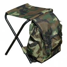 Outdoor Hiking Folding Sack Camping Fishing Chair Stool Backpack Picnic Bag Camping Fishing Chair 2024 - buy cheap