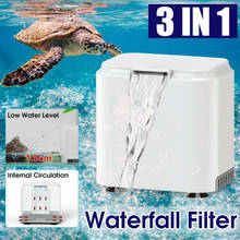 Filtro de água para aquário 3 em 1, purificador de água submersível com baixo ruído para tanque de peixes 2024 - compre barato