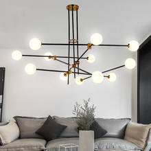 Nordic molecule Pendant lamp Dining room Bedroom Kitchen Island Branch Bubble Chandelier Post modern mid century home decor lamp 2024 - buy cheap