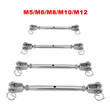 M5/M6/M8/M10/M12 Stainless Steel 304 Turnbuckle Rigging Screw Closed Body Jaw Turnbuckle For Boat Yacht Tool 2024 - buy cheap