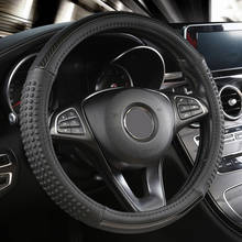   Leather Car Steering Wheel Cover For Maserati all models GranTurismo Ghibli quattroporte Levante car styling auto 2024 - buy cheap