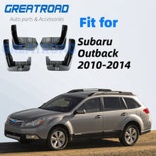 Juego de guardabarros de coche, accesorio para Subaru Outback 2010-2014, guardabarros delantero y trasero, estilo 2011 2012 13 2024 - compra barato