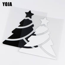 YOJA 13.8X15.8CM Cartoon Christmas Tree Decals Bumper Decoration Car Sticker ZT4-0052 2024 - buy cheap