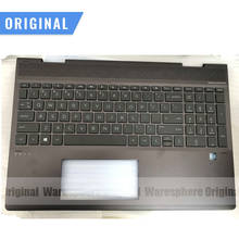 New Original Top Cover Upper Case for HP ENVY X360 15-DS 15M-DS Palmrest With Backlit Keyboard L53987-001 4600GB08002 Brown 2024 - buy cheap