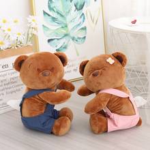 45*25CM Cute Cartoon Plush Teddy Bear Soft Draw Paper Bag Animal Doll Home Decoration Valentine Day Gift 2024 - buy cheap