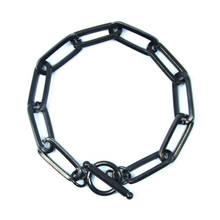 Stainless Steel Gold Black Chain Link Bracelet For Men Women Couple Punk Hip Hop Rock OT Buckle Bracelet Vintage Jewelry 2024 - buy cheap