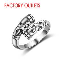 New Arrival 925 Sterling Silver Resizable Ring Fashion Jewelry Classic Vintage Style  Best Gift For Men Women Party Engagement 2024 - buy cheap