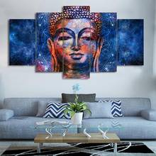 HD Print On Canvas Modular Paintings For Living Room Buddha Statue Modern Wall Art Posters Home Decor Framed Pictures 2024 - buy cheap