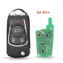 Kutery chave do carro de controle remoto universal, para kd900 kd900 + pequena kd 200 4 botões universal multifuncional 2024 - compre barato