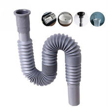 Wash Basin Pipe Plumbing Kitchen Sewer Pipe Flexible Bathroom Sink Drains Downcomer Hose Waste Pipe Home Tools 2024 - buy cheap