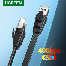 Ugreen Cat8 Ethernet Cable RJ 45 Network Cable SFTP Lan RJ45 Patch Cord for PlayStation PS 4 Router Laptop Cat 8 Cable Ethernet 2024 - buy cheap