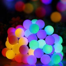 Luzes de led decorativas 1.2m/3m, guirlanda com baterias aa 2024 - compre barato