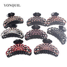 Fashion Rhinestones Hairpins Hair Accessories Ornaments Barrette Big Hair Claw Crystal Hair Clip For Women Girl 2024 - buy cheap