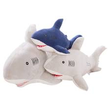 New Style Shark Plush Toys Big Fish Cloth Doll Whale Soft Stuffed Plush Animals Doll Children Birthday Gift 2024 - buy cheap