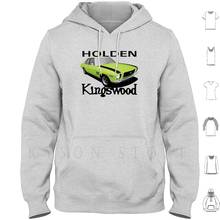 Holden Kingswood-Sudadera de manga larga con capucha y estampado de Initiald Hakone, Jdm, Rallye, Race, Turnpike, Nurburgring, Japón 2024 - compra barato