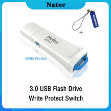 Netac Pendrive 128gb 64gb Write Protect Encrypted USB Flash Drive 32 16 GB Pen Drive 3.0 USB Stick Disk on Key Memory for Phone 2024 - buy cheap