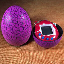Multi-colors Dinosaur egg Virtual Cyber Digital Pet Game Toy Tamagotchis Digital Electronic E-Pet Christmas Gift 2024 - compre barato