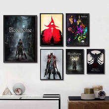 Bloodborne Posters Wall Stickers white cardboard poster Prints High Definition Livingroom Bedroom Bar Decoration Home Art Brand 2024 - buy cheap