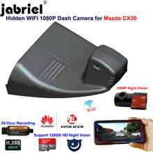 Jabriel-Cámara de salpicadero dvr oculta para coche, videocámara trasera 1080P con Wifi, para Mazda 3 axela cx30, 2016, 2017, 2018, 2019, 2020, 2021 2024 - compra barato