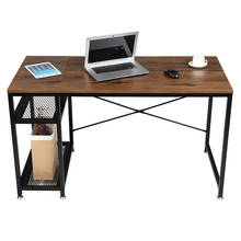 Mesa de computador de alta qualidade fch, duas cores, 130cm, mesa de escritório e home office 2024 - compre barato
