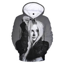 Sudadera con estampado 3D de Avril Lavigne para hombre y mujer, ropa de calle informal Harajuku, de manga larga 2024 - compra barato