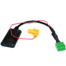Беспроводной Mmi 3g Ami 12-контактный Bluetooth подключения к разъему Aux адаптер Беспроводной аудио Вход для-audi Q5 A6 A4 Q7 A5 S5 2024 - купить недорого