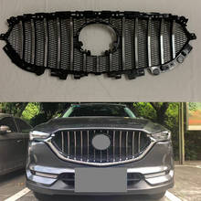 HIGH QUALITY FRONT RACING GRILLE MESH BUMPER MASK COVER GRILLS FIT FOR MAZDA CX-5 CX5 CX8 CX-8 2017-2020 EXTERIOR ACCESSORIES 2024 - buy cheap