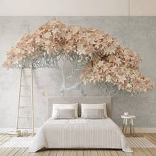 3D-обои Diantu на заказ, современные креативные настенные фрески с изображением дерева для гостиной, спальни, домашний декор, абстрактное искусство 2024 - купить недорого