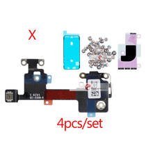 1pcs Wifi GPS Flex Cable for iPhone XS Max XR XSM Wi-Fi Antenna Signal +battery sticker +full screws + Waterproof  Replacement 2024 - buy cheap