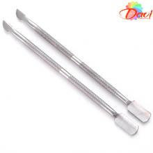 12PCS/LOT 2-Way Double EndedStainless Steel Nail Cuticle Pusher Trimmer Remover Pedicure DIY Nail Art Salon Beauty Tools 2024 - buy cheap