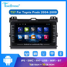 Radio con GPS para coche, reproductor multimedia con Android, cuatro núcleos, 2 din, IPS, para Toyota Land Cruiser Prado 120, 2004-2009, 1280x720 2024 - compra barato