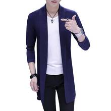 Fashion Men Winter Sweater Male Cardigan Long Sleeve Sweaters Casual Korean Style Hooded Cardigans 2024 - buy cheap