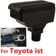 For Toyota ist armrest box double layer with usb interface 2024 - buy cheap