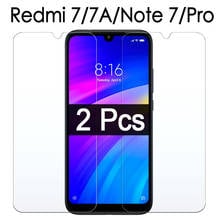 Cristal templado para xiaomi redmi 7 redmi7a, cristal protector para note 7 pro, note 7, 7pro, a7, pro7, xaomi, red mi resmi, xiaomi, 2 uds. 2024 - compra barato