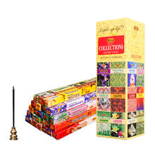 Mixed Smells Indian Incense Sticks Wholesale Lots Bulk Stick Incense 8 Sticks/tube Buddhist Scents for Home Dropshipping 2024 - buy cheap