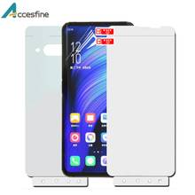 Protetor de tela frontal e traseira 15d, tela em hidrogel macio hd para zte nubia z20, cobertura completa, nano gel, película protetora com ferramentas, não é vidro 2024 - compre barato