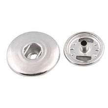 10pcs/lot Hot Wholesale 18MM Snap Buttons Fittings For DIY Snap Bracelets& Necklace OEM Jewelry Accessory 2024 - buy cheap